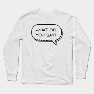 Auditory Processing Disorder - Funny Long Sleeve T-Shirt
